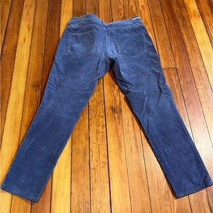 Blue Anthropologie Pilcro Corduroy Ankle Pants